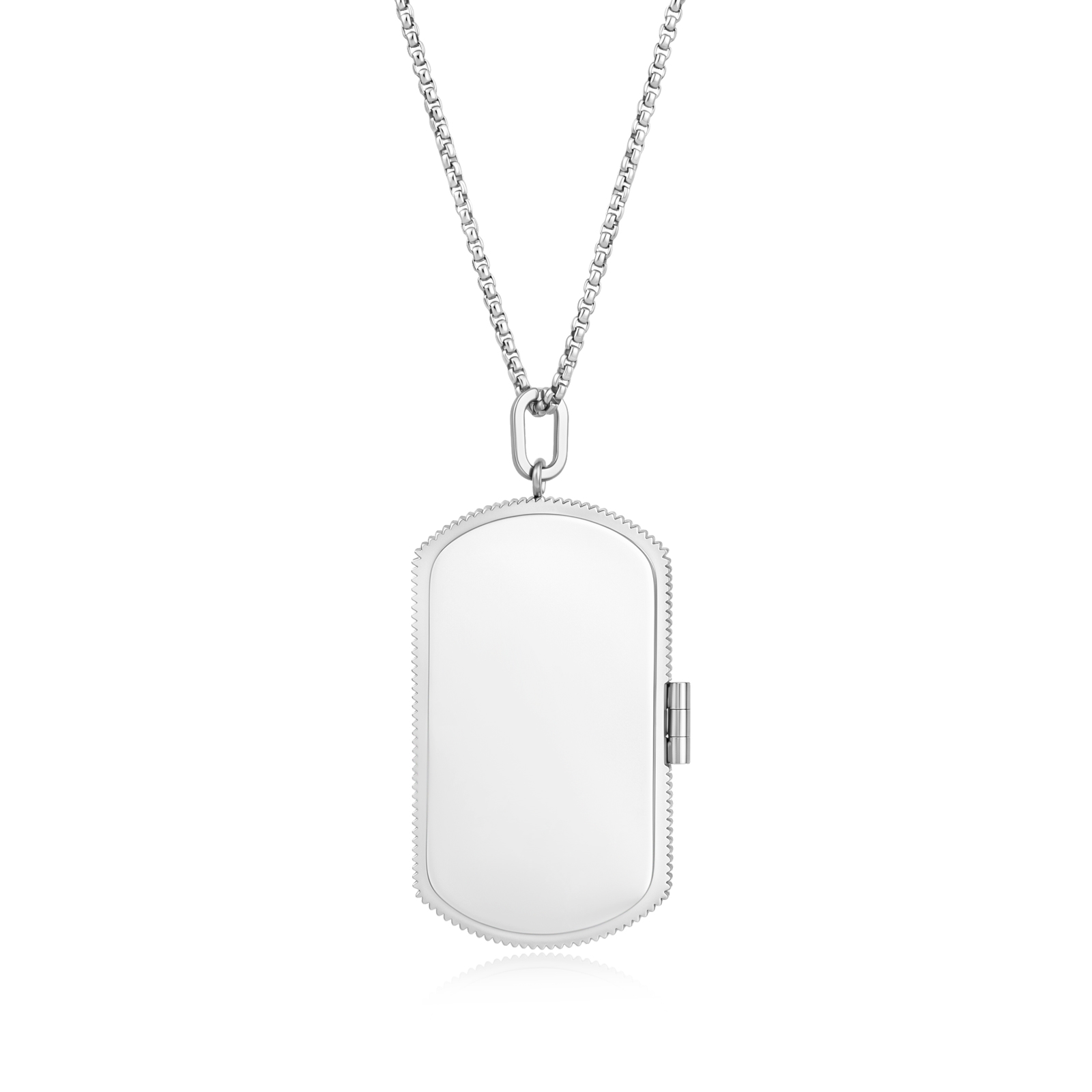 Collier Pendentif Militaire avec Photo Personnalisée, Cadeau d’Anniversaire pour Lui