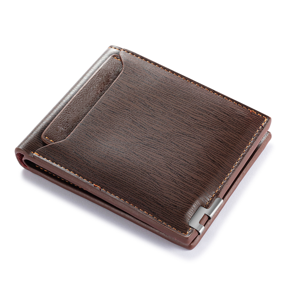 Portefeuille 1 Prénom Personnalisé avec Photo et Lettre Classique Homme Porte-Monnaie Carte Cadeau pour homme | Jessemade