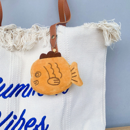 Porte-monnaie Poisson en Peluche Originalité et Praticité｜Jessemade