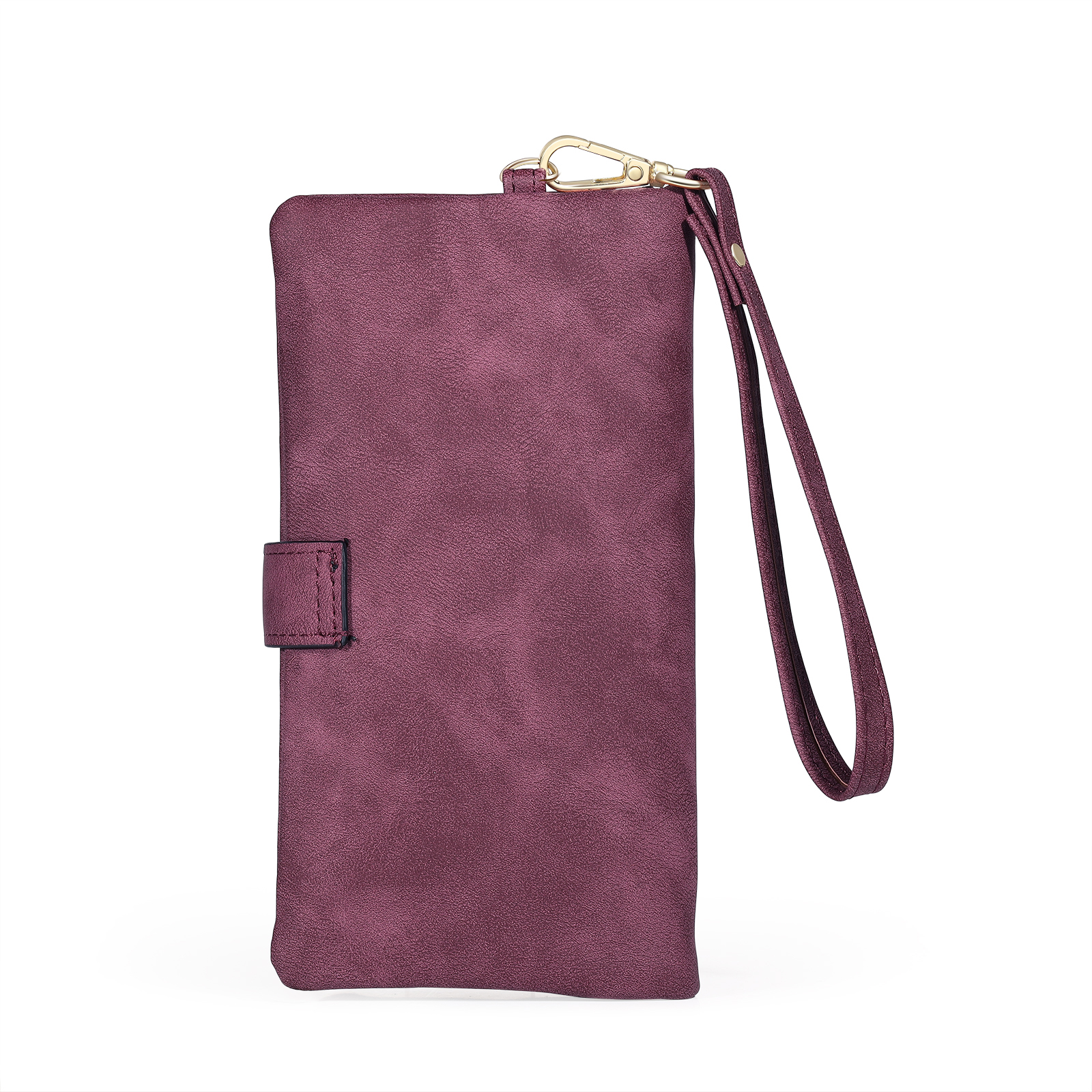 Portefeuille Femme  en cuir PU avec Fleurs de Naissance et Prénom Porte-monnaie Personnalisé 7 Couleurs au Choix | Jessemade