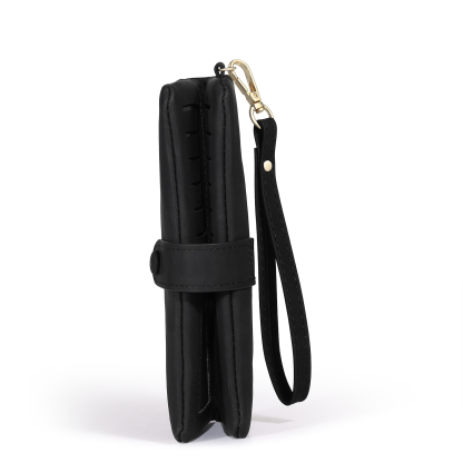 Portefeuille Femme  en cuir PU avec Fleurs de Naissance et Prénom Porte-monnaie Personnalisé 7 Couleurs au Choix | Jessemade