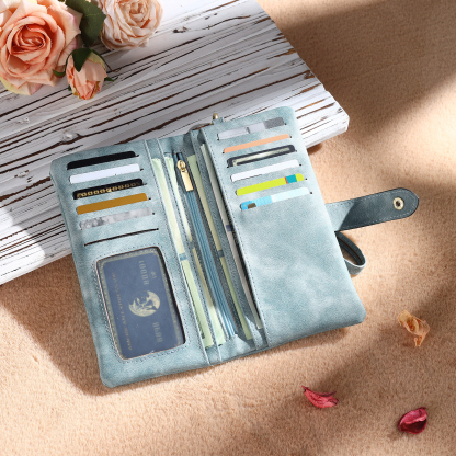 Portefeuille Personnalisé avec 1 Prénom et Initiale Porte-monnaie pour Femme  | Jessemade