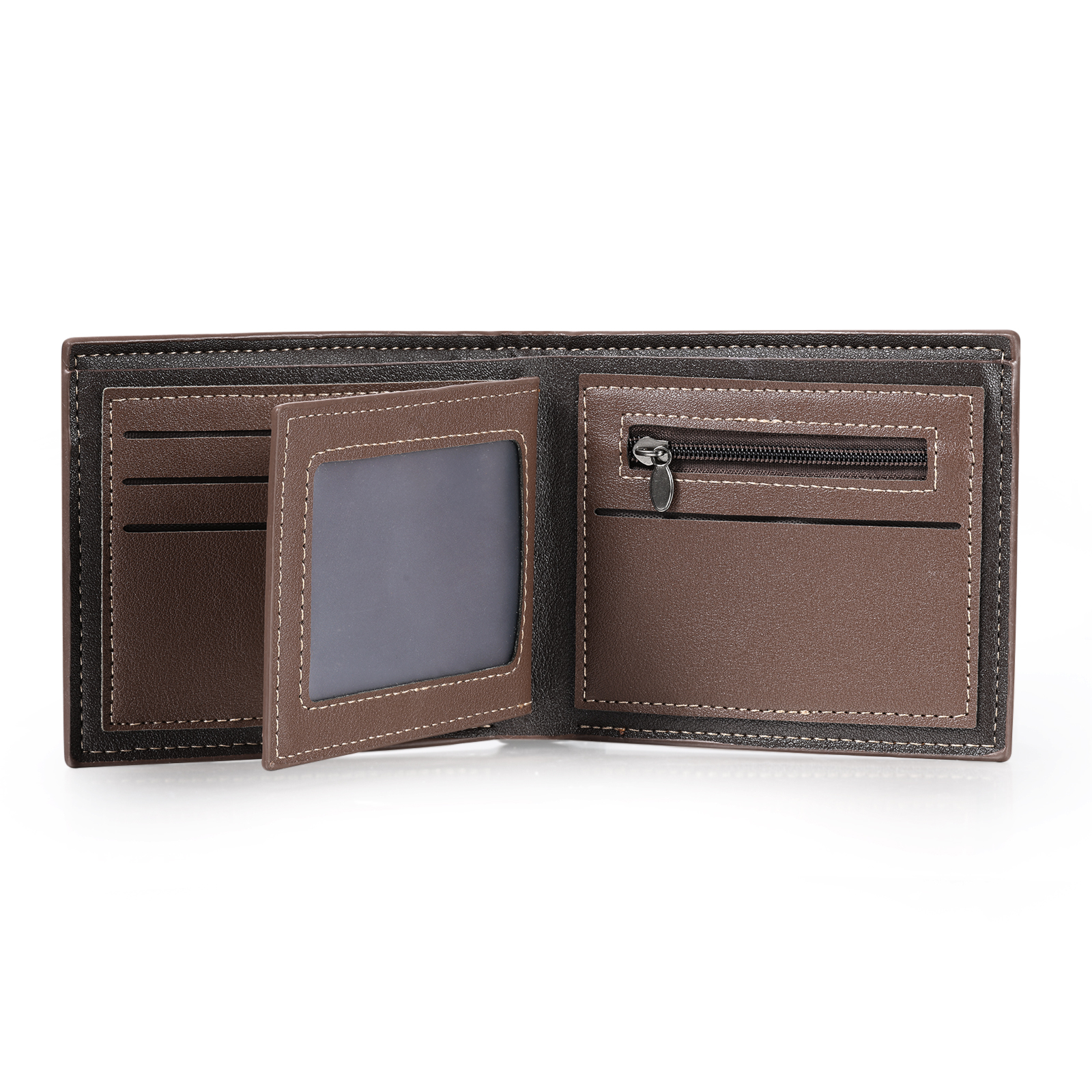 Portefeuille Homme Photo Personnalisée avec Prénom et Lettre Porte-Monnaie en cuir pour Homme | Jessemade