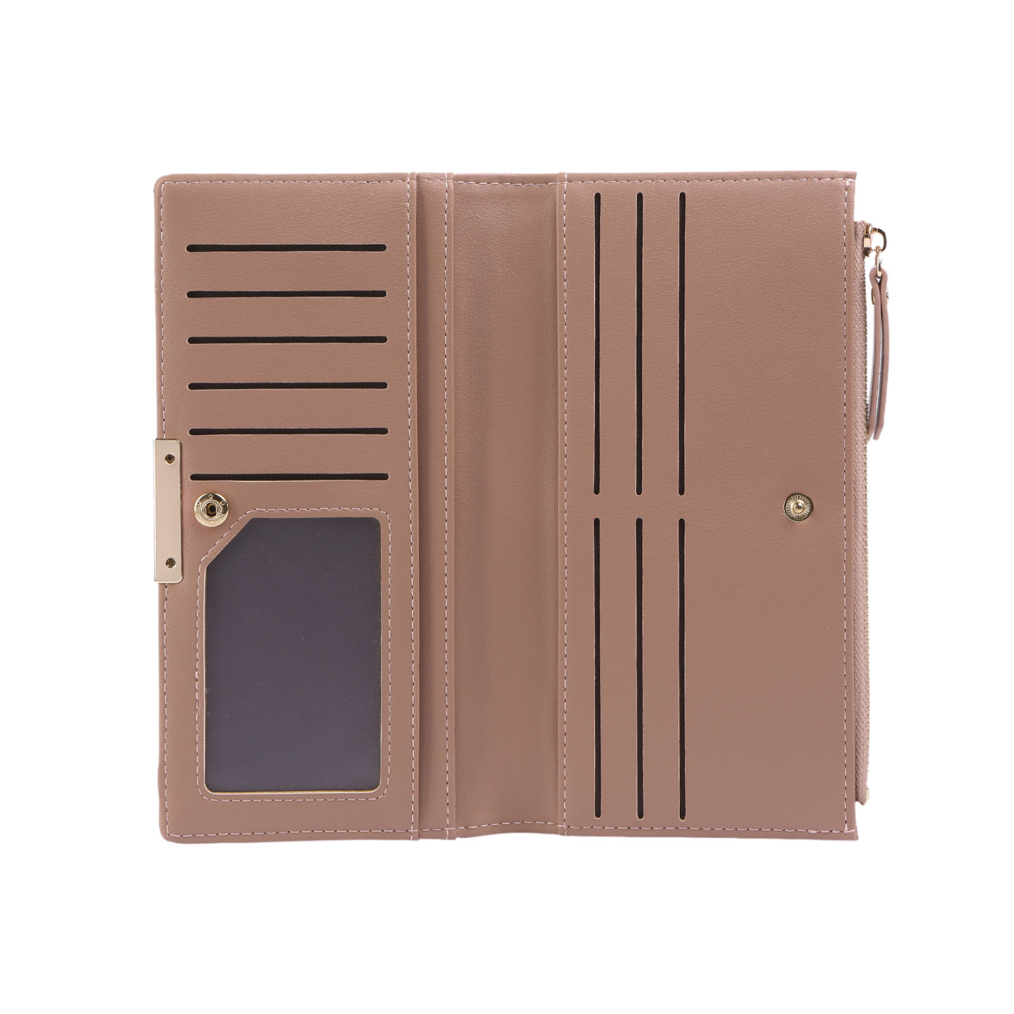 Portefeuille en cuir long Personnalisé avec Photo Porte-monnaie pour Femme  | Jessemade