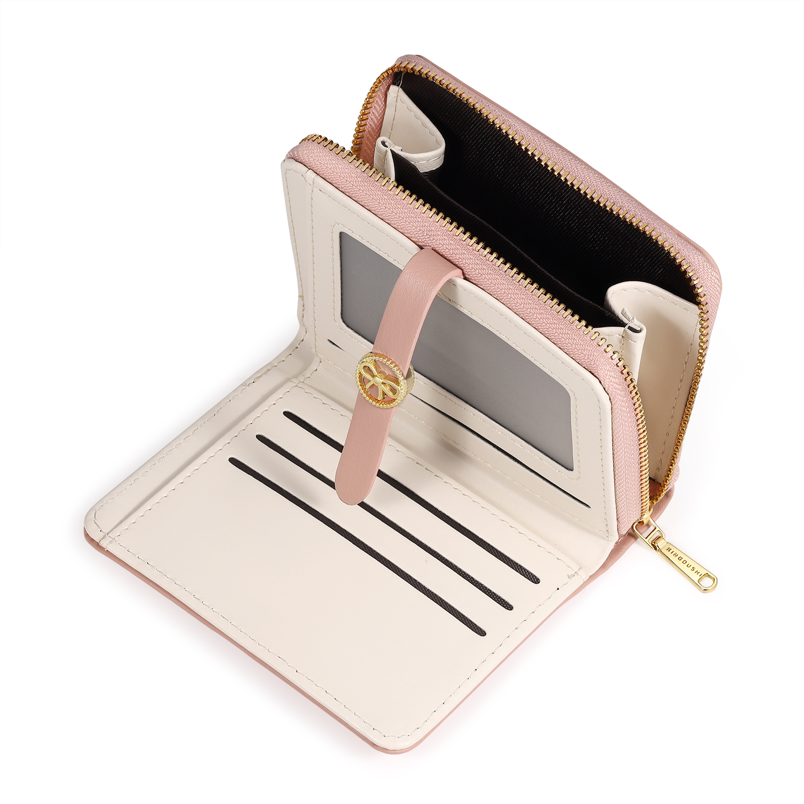 Portefeuille Femme Photo Personnalisée avec Texte Porte-monnaie 3 Couleurs Disponibles | Jessemade