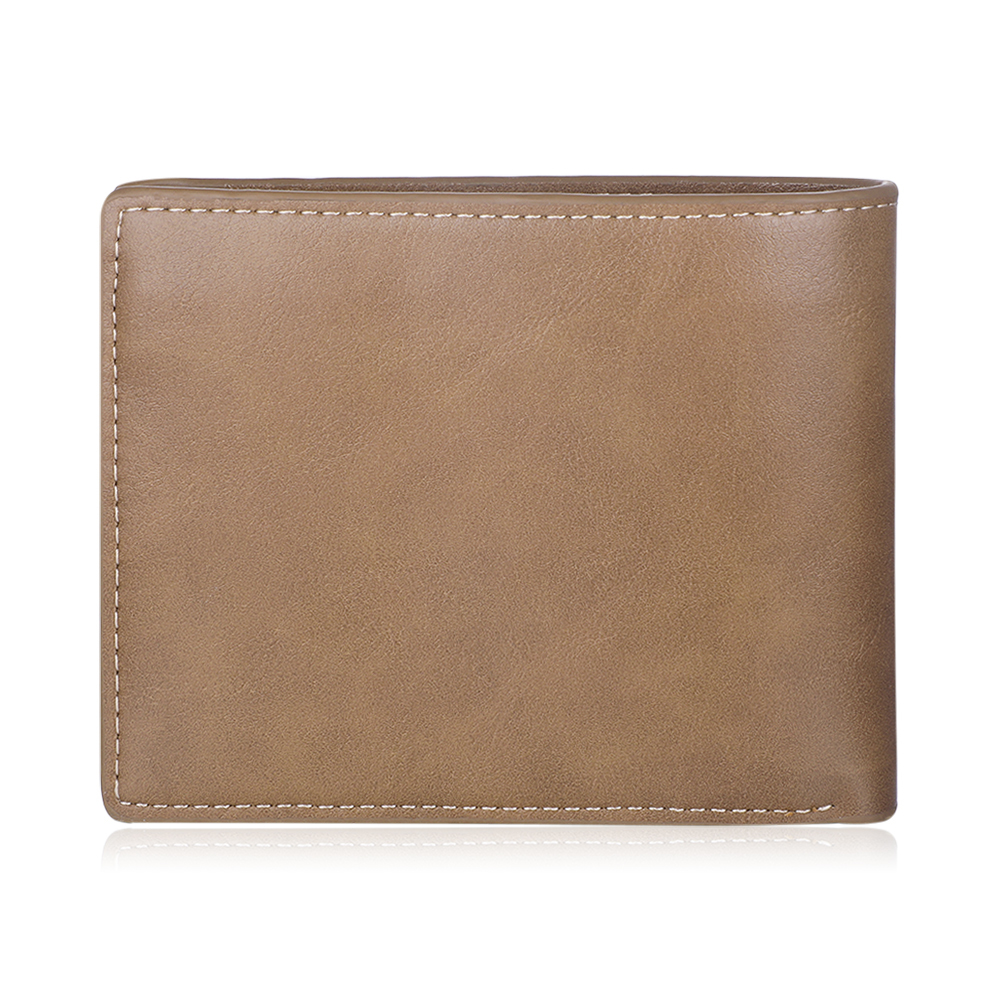 Père et Fils - Portefeuille en cuir PU Photo Personnalisée avec 2 Prénnoms Porte-Monnaie pour Homme | Jessemade