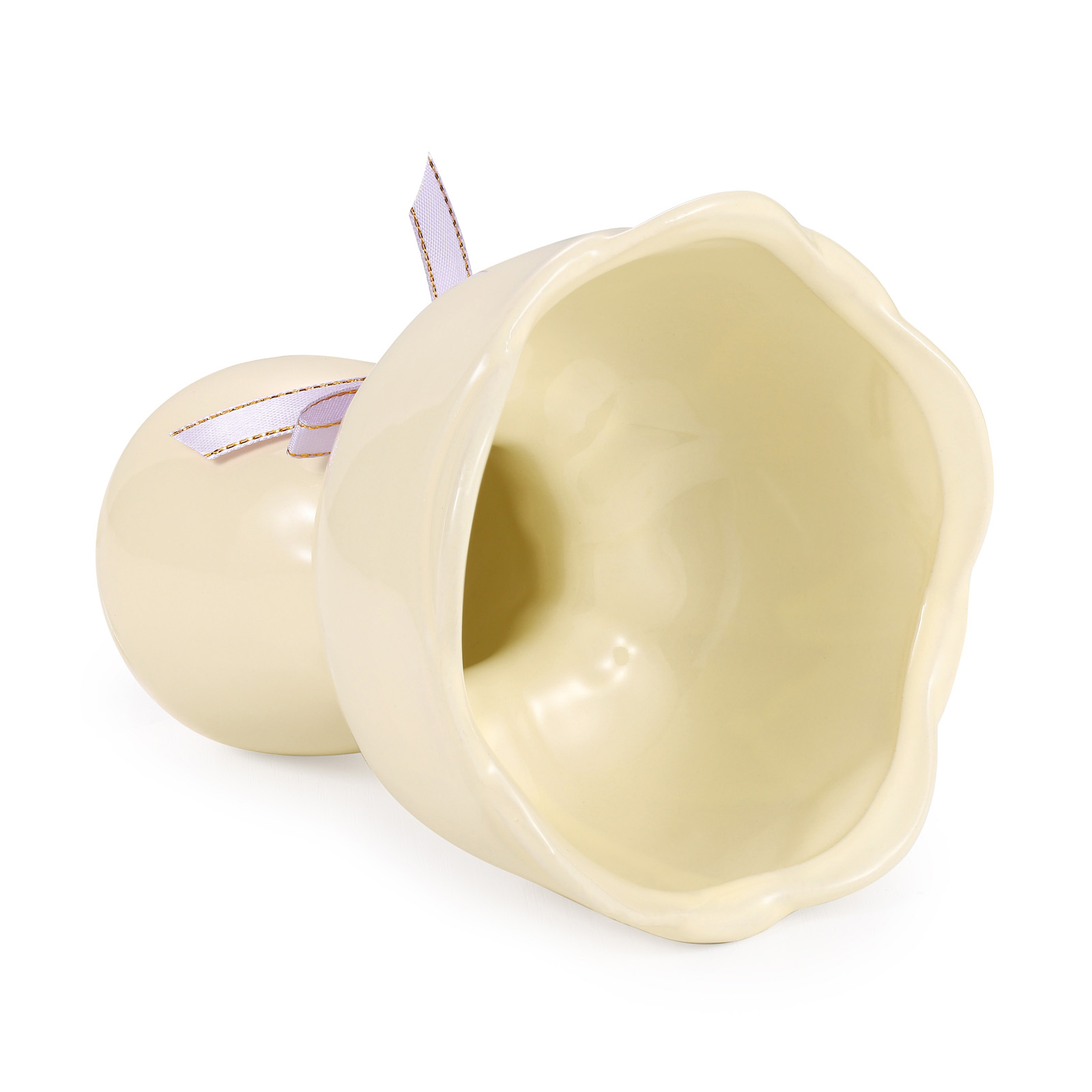 Vase Personnalisé en forme de Bouquet avec 2–12 Prénoms et Fleurs de Naissance pour Maman ou Mamie