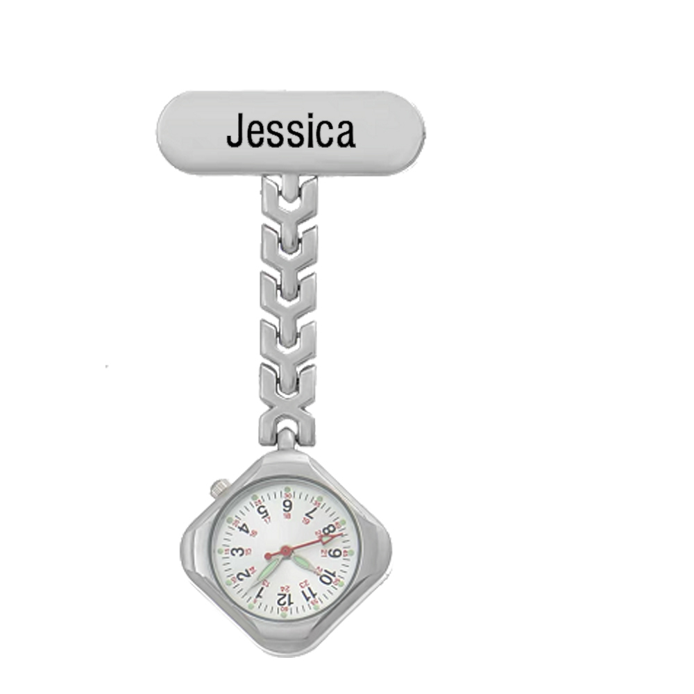 Montre de poche Cadran Infirmière Prénom Personnalisé
