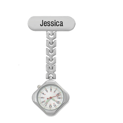 Montre de poche Cadran Infirmière Prénom Personnalisé