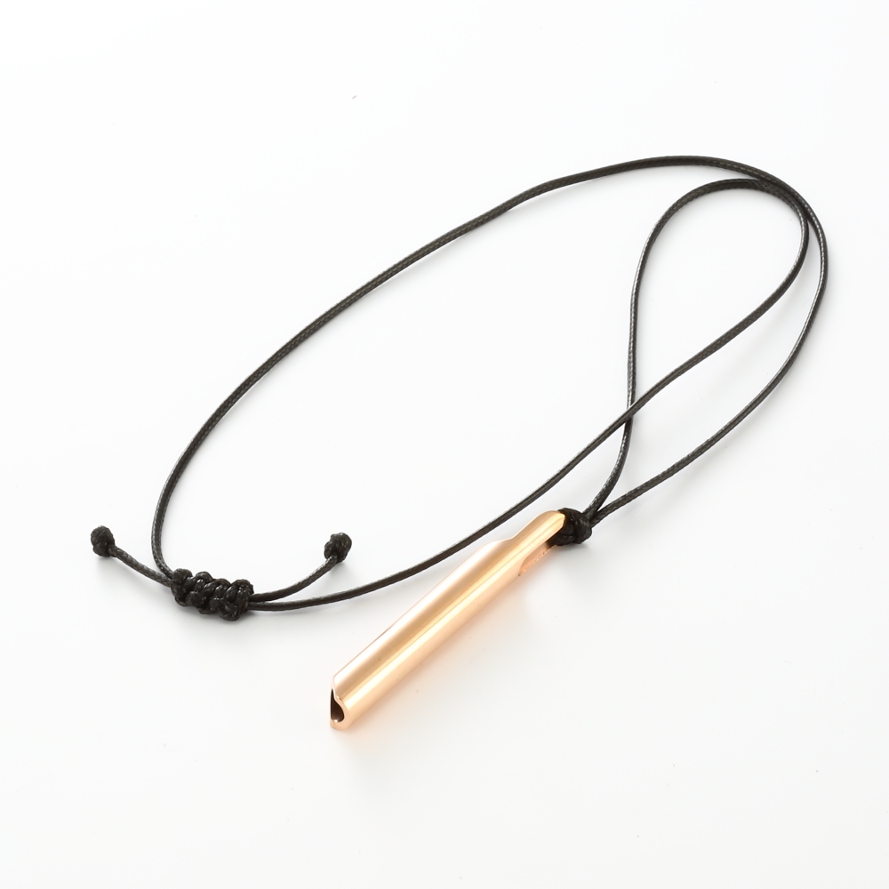 Collier sifflet de méditation yoga