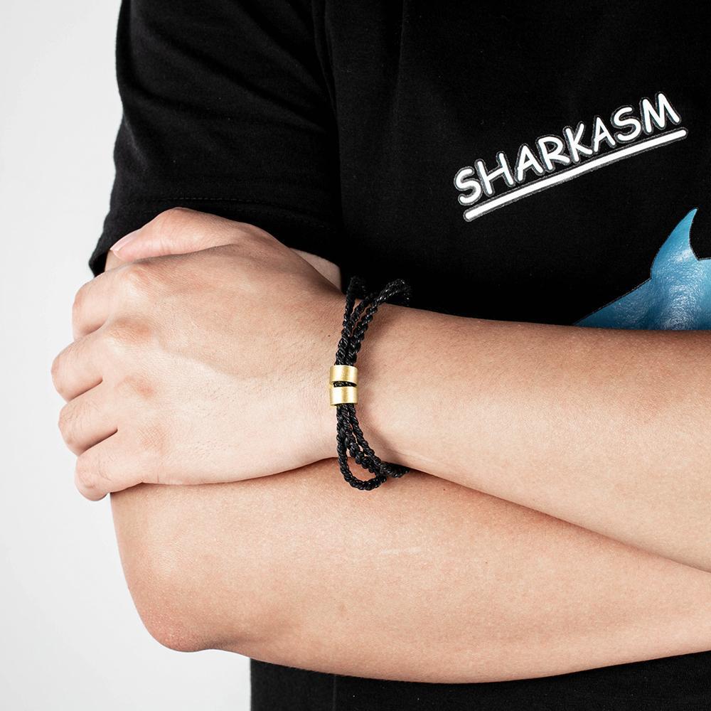 Bracelet à 2 Breloques Personnalisé Bracelet Homme