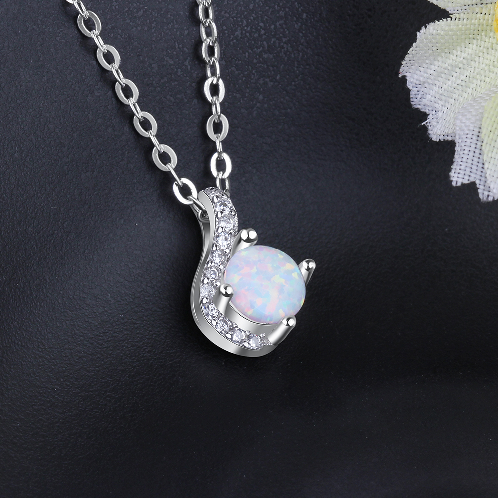 Collier Pendentif Opale pour Femmes