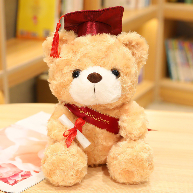 Ours en Peluche pour fêter Un Diplômé Cadeau de Graduation