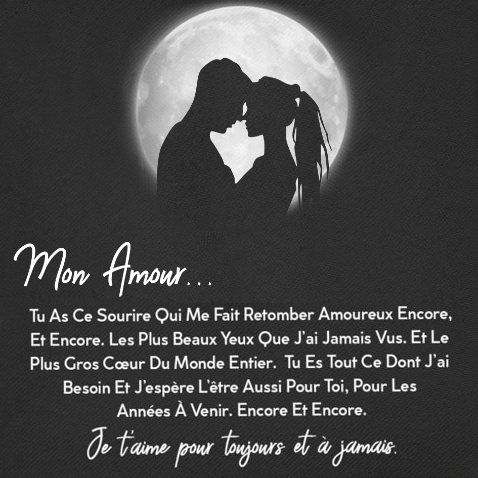 À mon Amour - Carte avec coffre cadeau