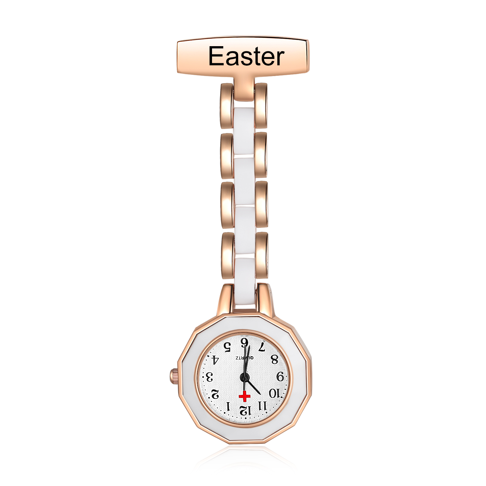 Montre de poche Infirmière Prénom Personnalisé