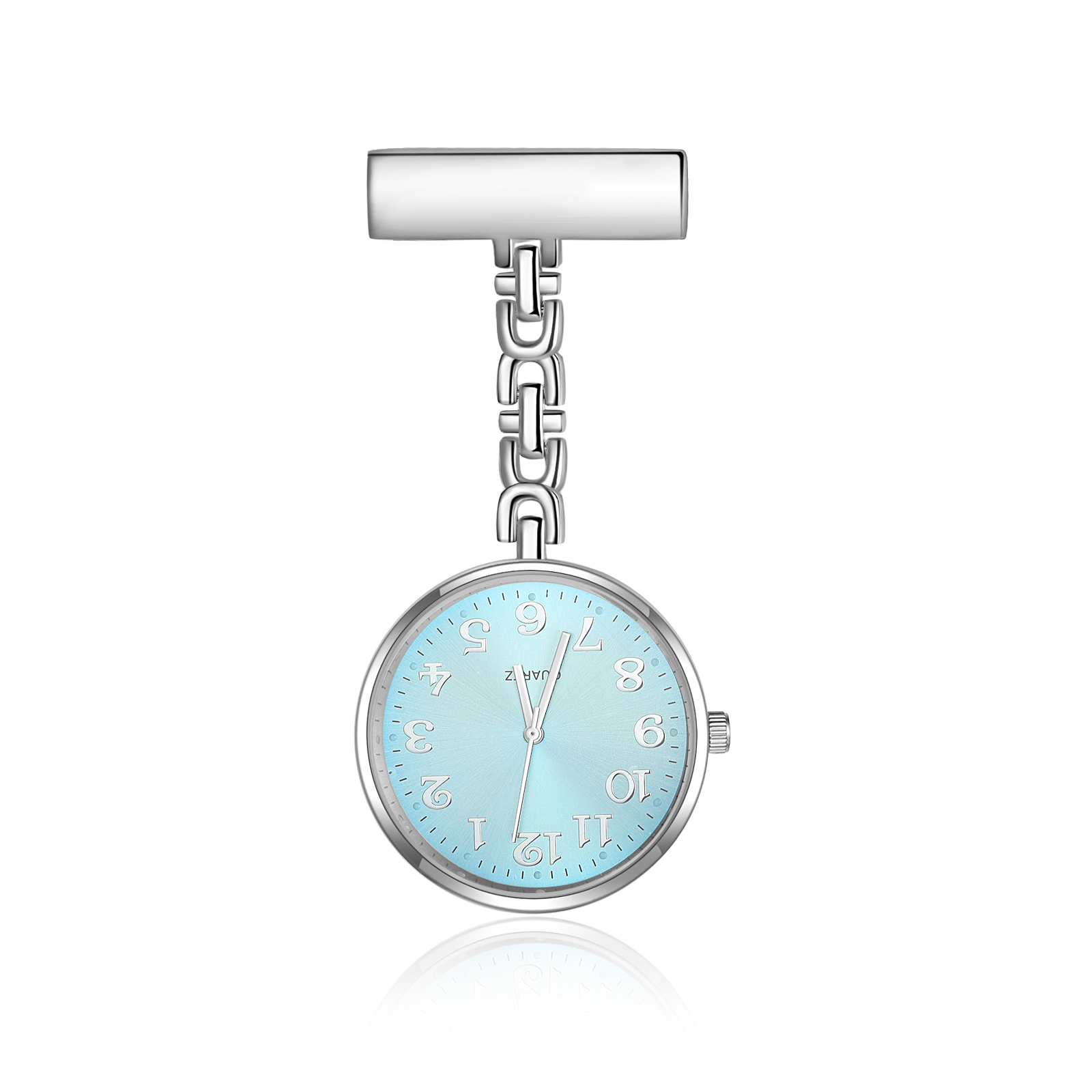 Montre Infirmière Personnalisée – Montre de Poche à Broche Gravée pour Blouse Médicale | Jessemade