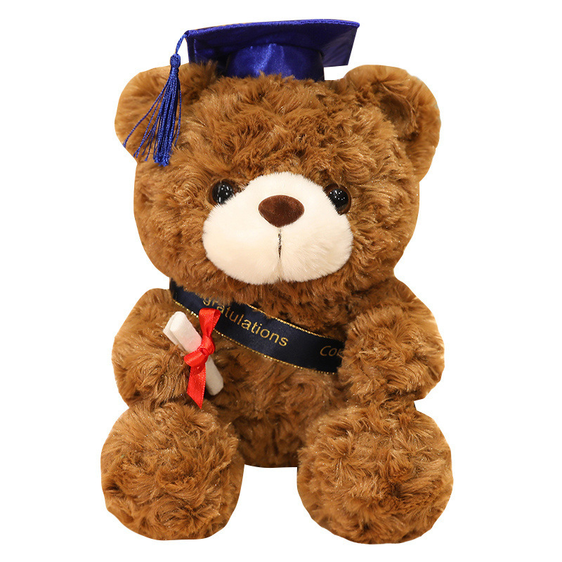Ours en Peluche pour fêter Un Diplômé Cadeau de Graduation