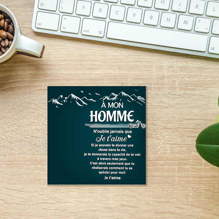 À mon Homme - Carte de Cadeau