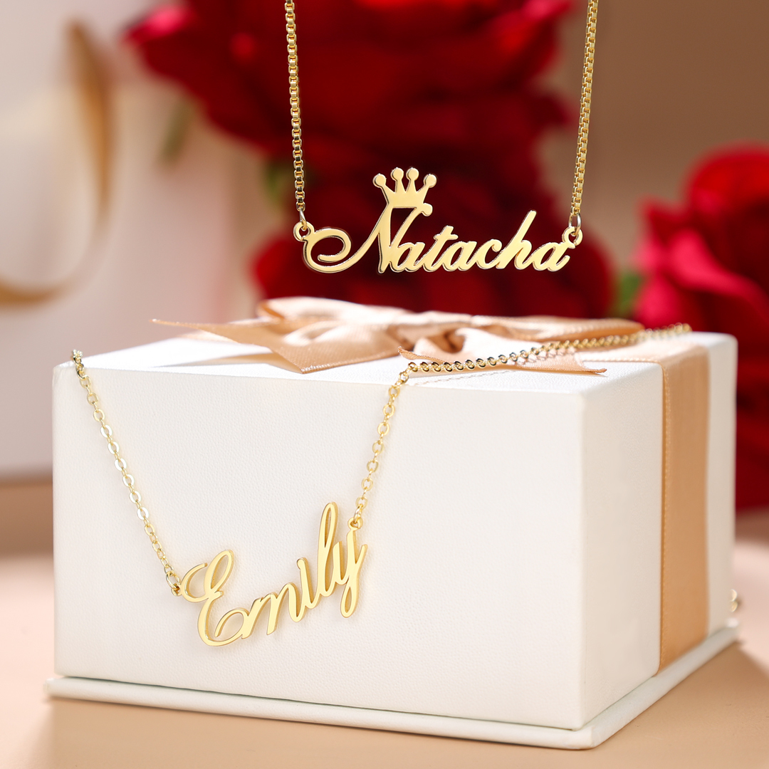 Collier Prénom Personnalisé Multi Styles