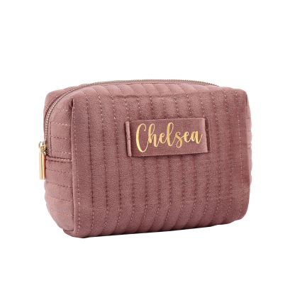 Trousse De Maquillage 1 Prénom Personnalisé Sac De Maquillage À Capacité Élevée Pour Femmes