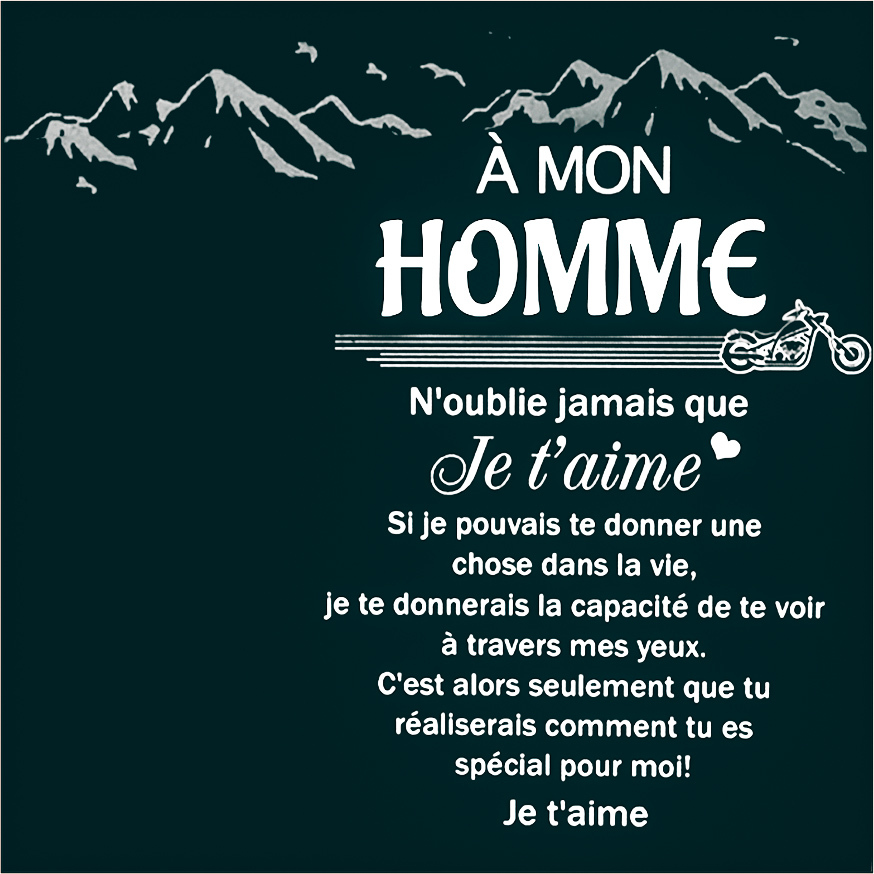 À mon Homme - Carte de Cadeau