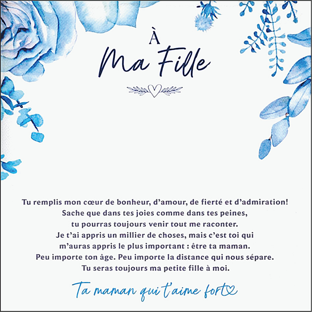 Carte Cadeau Touchante pour Fille | Message d'Amour Personnalisé - Jessemade