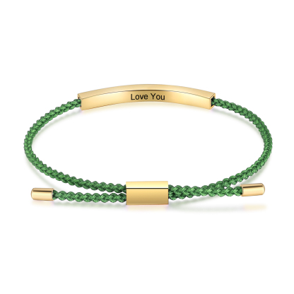 Bracelet Prénom Personnalisé 6 couleurs