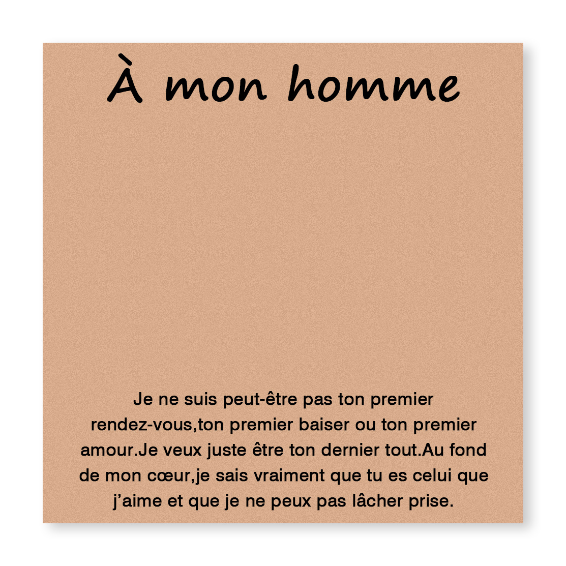 À Mon Homme - 2PCS Ensemble de Porte-clés et Bracelet Cœur | Jessemade