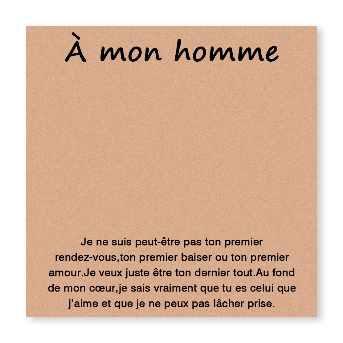 À Mon Homme - 2PCS Ensemble de Porte-clés et Bracelet Cœur | Jessemade