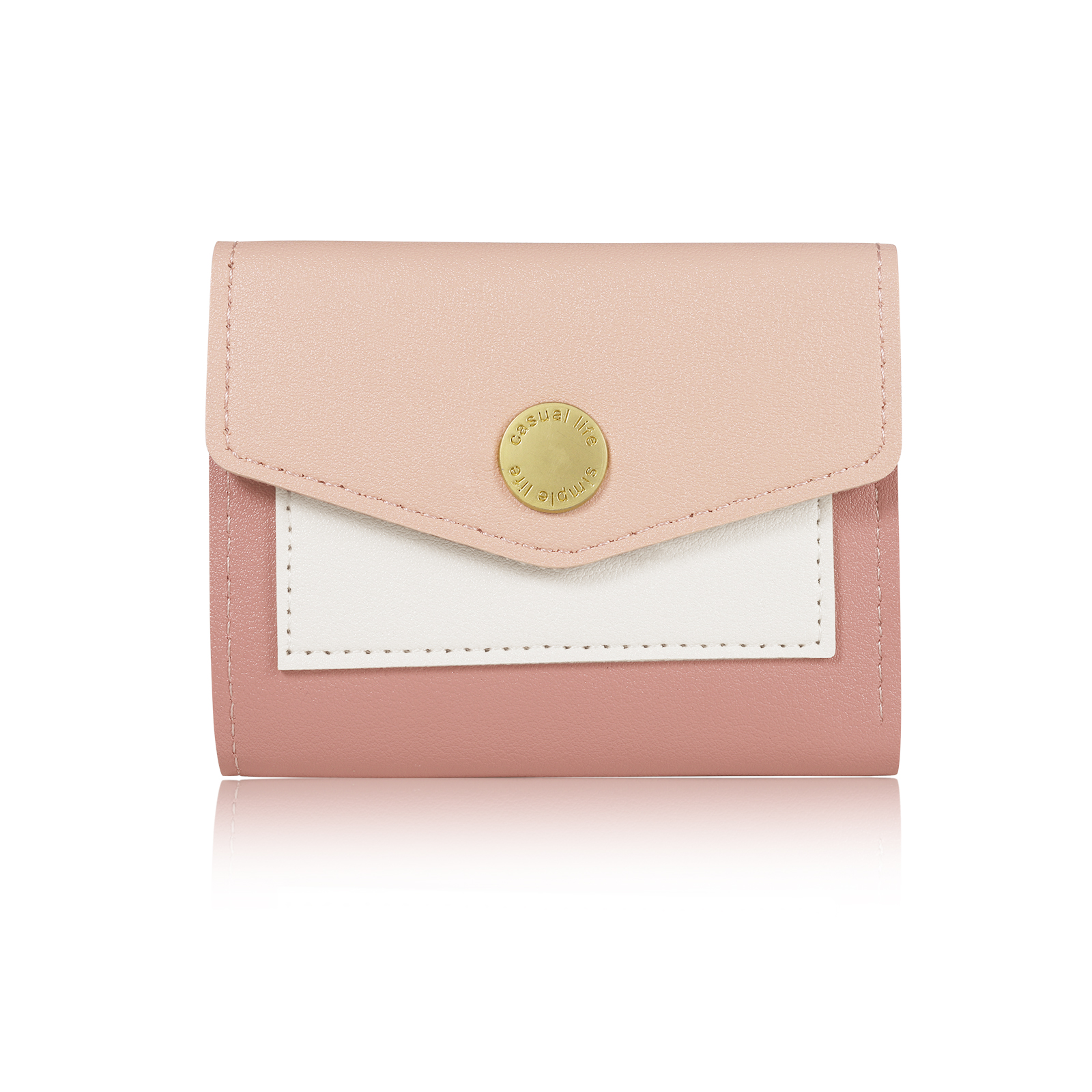 Portefeuille Femme Photo et Texte Personnalisés Porte-Monnaie Carte