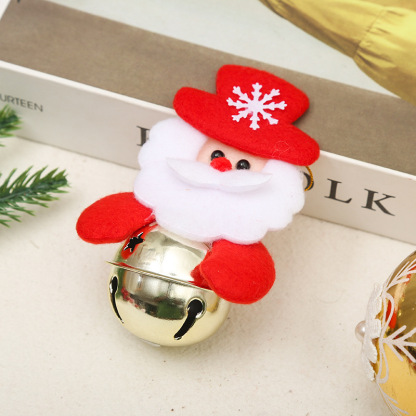 Décoration de Noël Cloche Père Noël et Renne Cadeau pour famille | Jes
