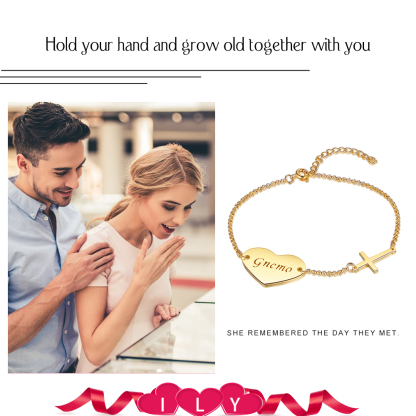 Bracelet Gourmettre Prénom Personnalisé