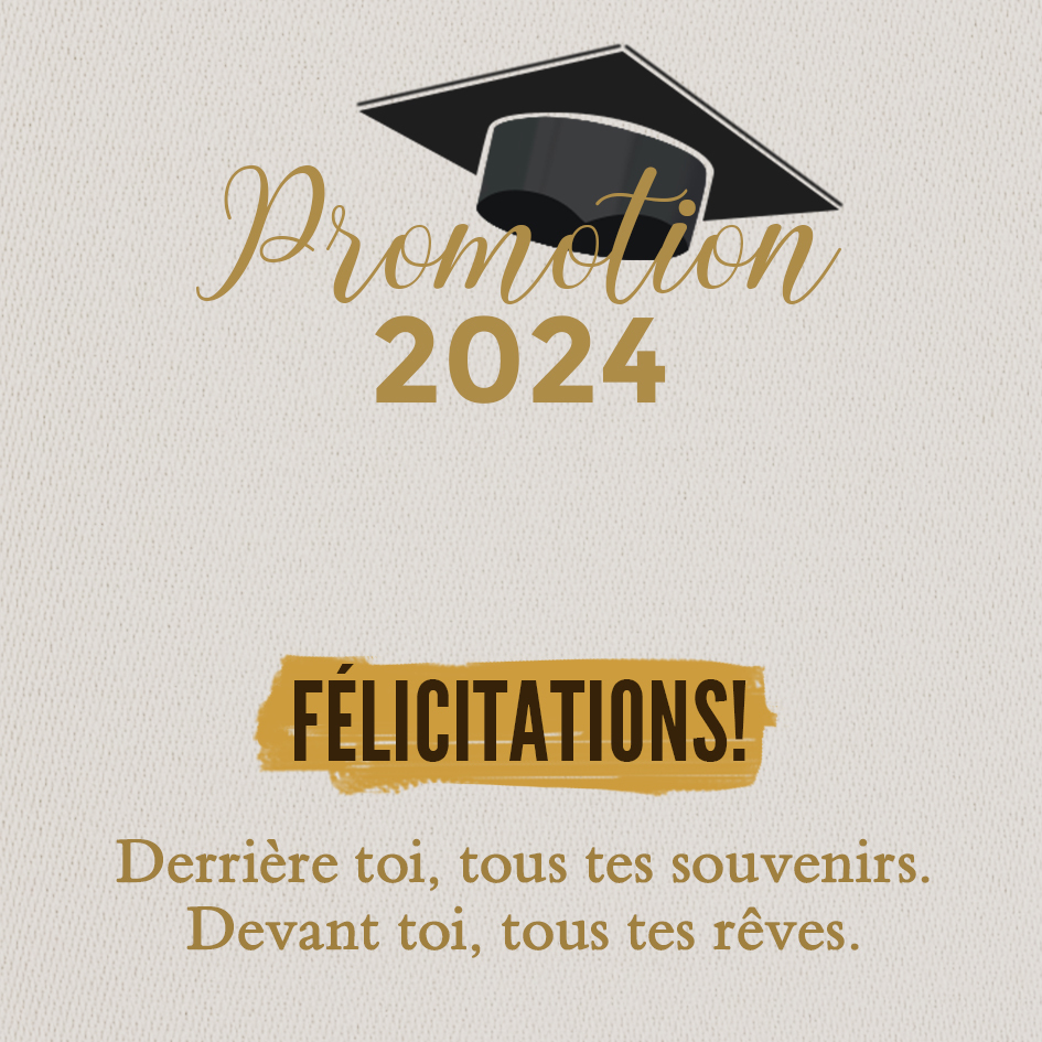 Collier Diplômé 2024 Prénom Personnalisé Cadeau de Graduation avec carte 