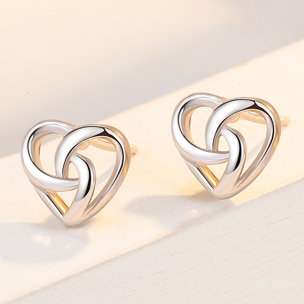 Boucles d'Oreilles Cœur Cadeau Femme