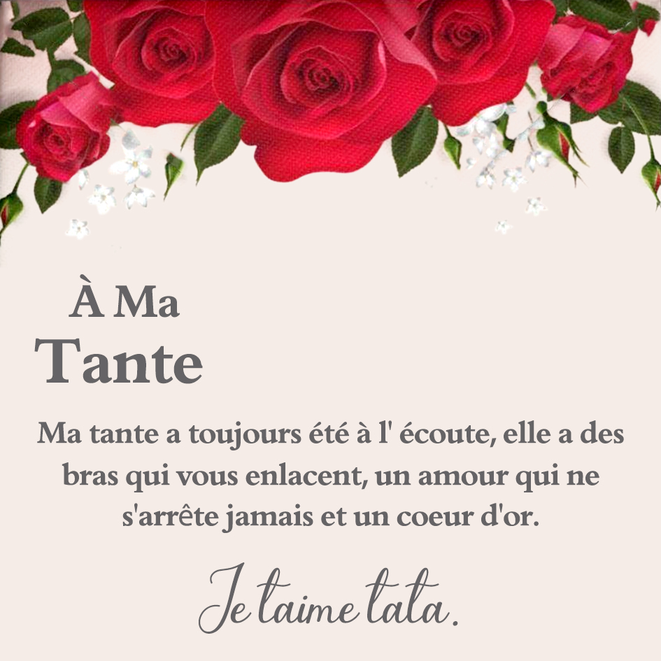 Carte Cadeau Originale pour Tante avec Coffre - Cadeau d’Anniversaire, Noël et plus | Jessemade