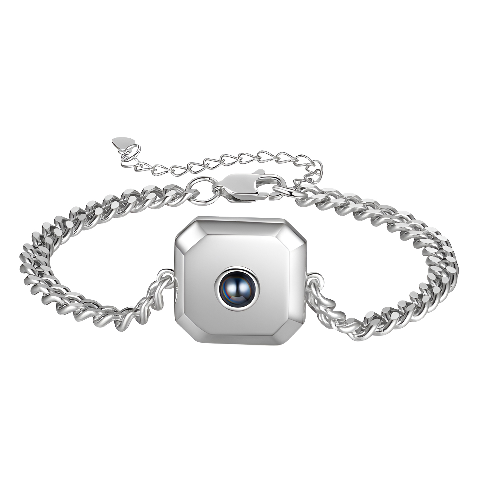 Bracelet Projection de Pierres 1 Photo Personnalisée