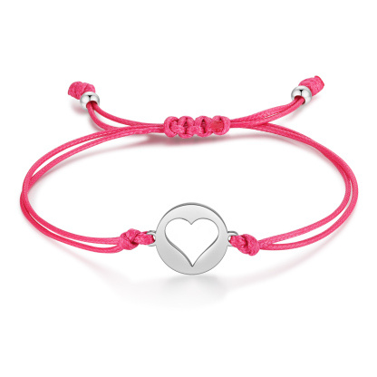 2PCS Ensemble de Bracelets Cœur - Cadeau Rentrée Scolaire Premier jour d’école