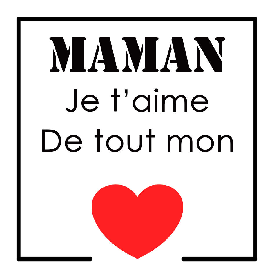 À ma Maman - Carte avec coffre cadeau