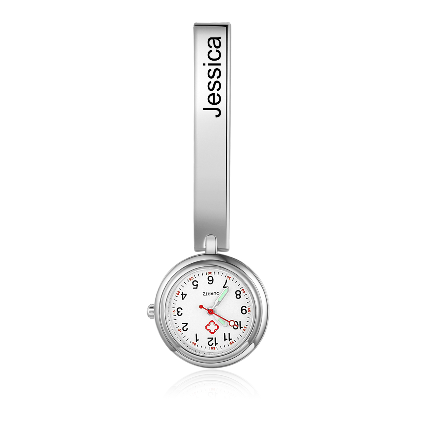 Montre de poche Infirmière Prénom Personnalisé