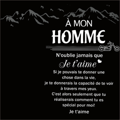 Carte de Cadeau A Mon Homme-N'oublie Jamais Que Je T'aime