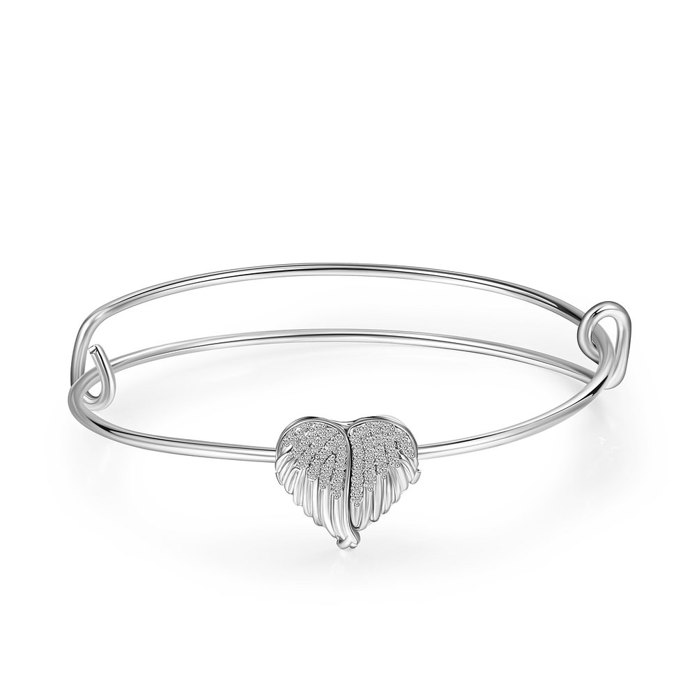 Bracelet Photo Personnalisée avec Cœur Breloque