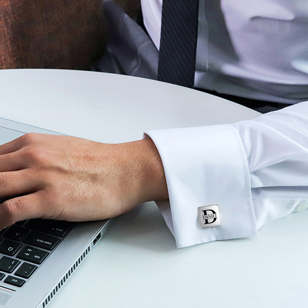 Boutons de Manchette Prénom Boutons de Manchette 