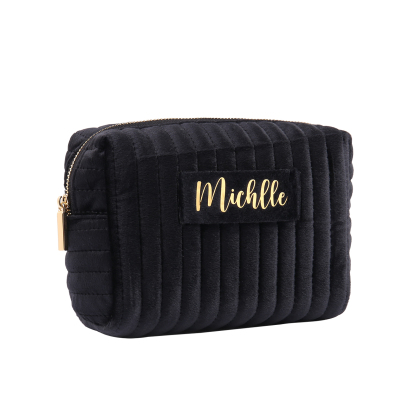 Trousse De Maquillage 1 Prénom Personnalisé Sac De Maquillage À Capacité Élevée Pour Femmes