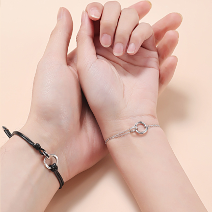 2PCS Bracelets Bracelet en Commun pour Couple｜Jessemade