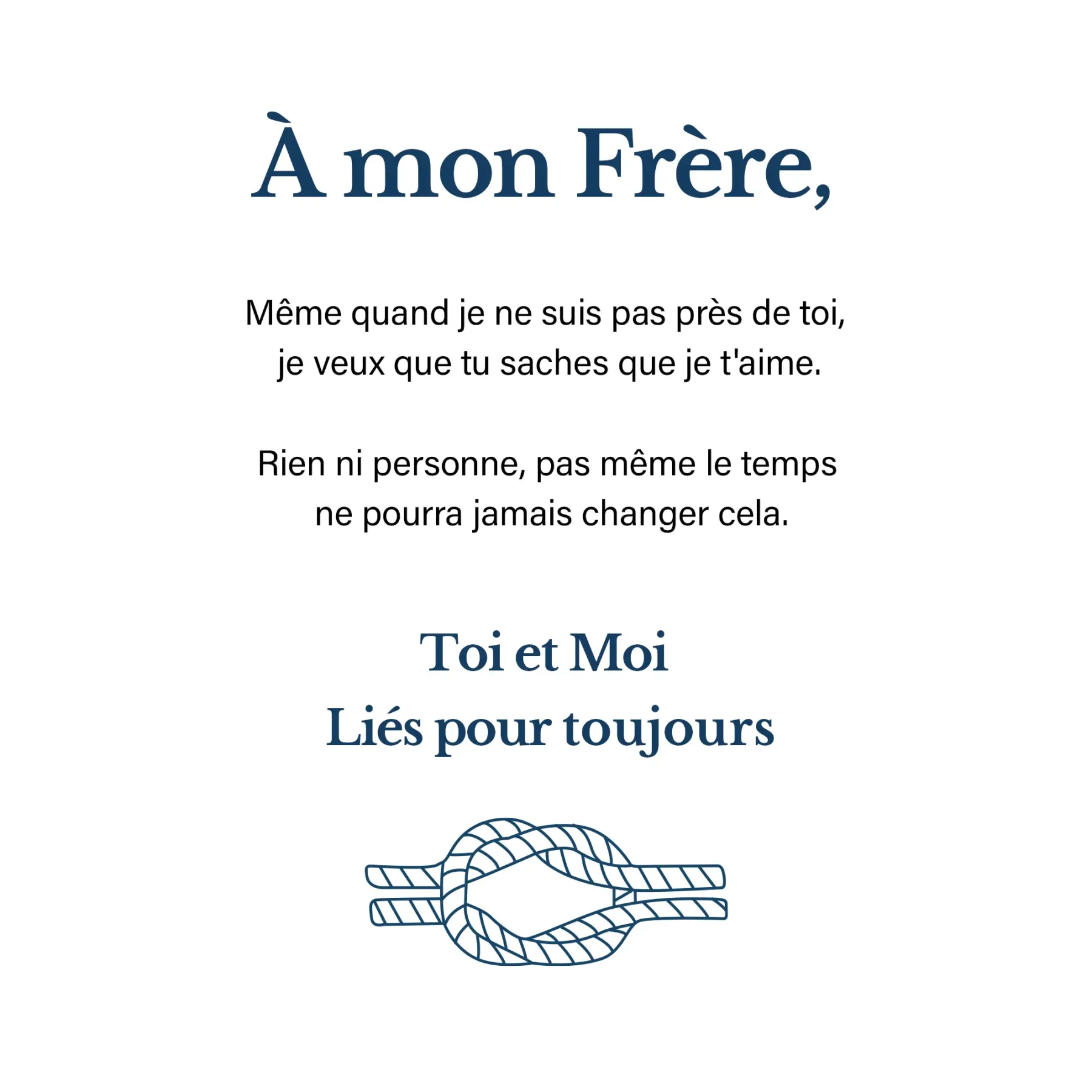 Offrez une Carte Cadeau Unique à Votre Frère - Coffret Cadeau Personnalisé | Jessemade