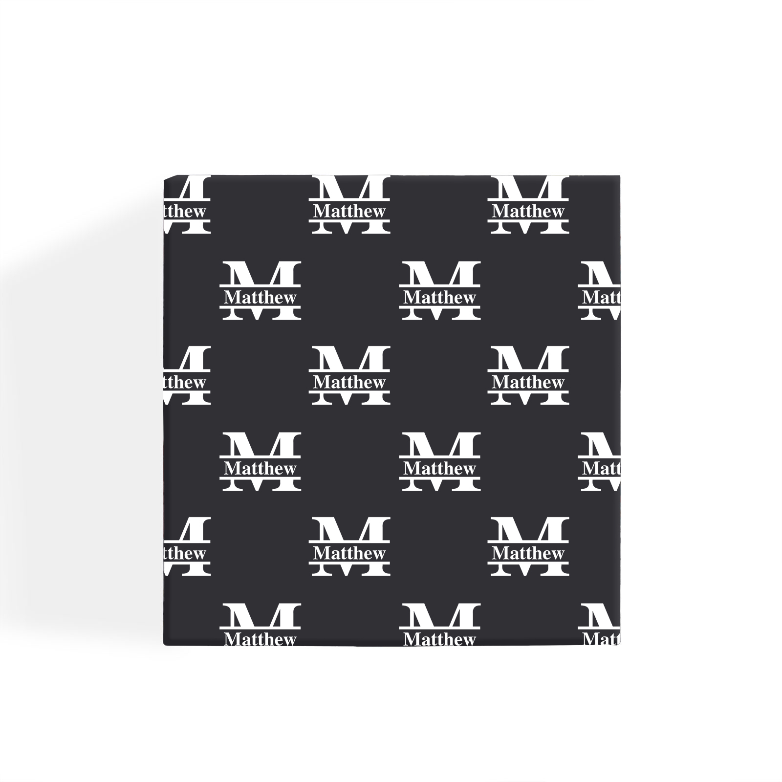 Coffret Cadeau 3PCS - Portefeuille classique Porte-Clés et Stylo 3 Prénoms et 3 Lettres Personnalisés avec 1 Photo Coffret Cadeau pour Homme