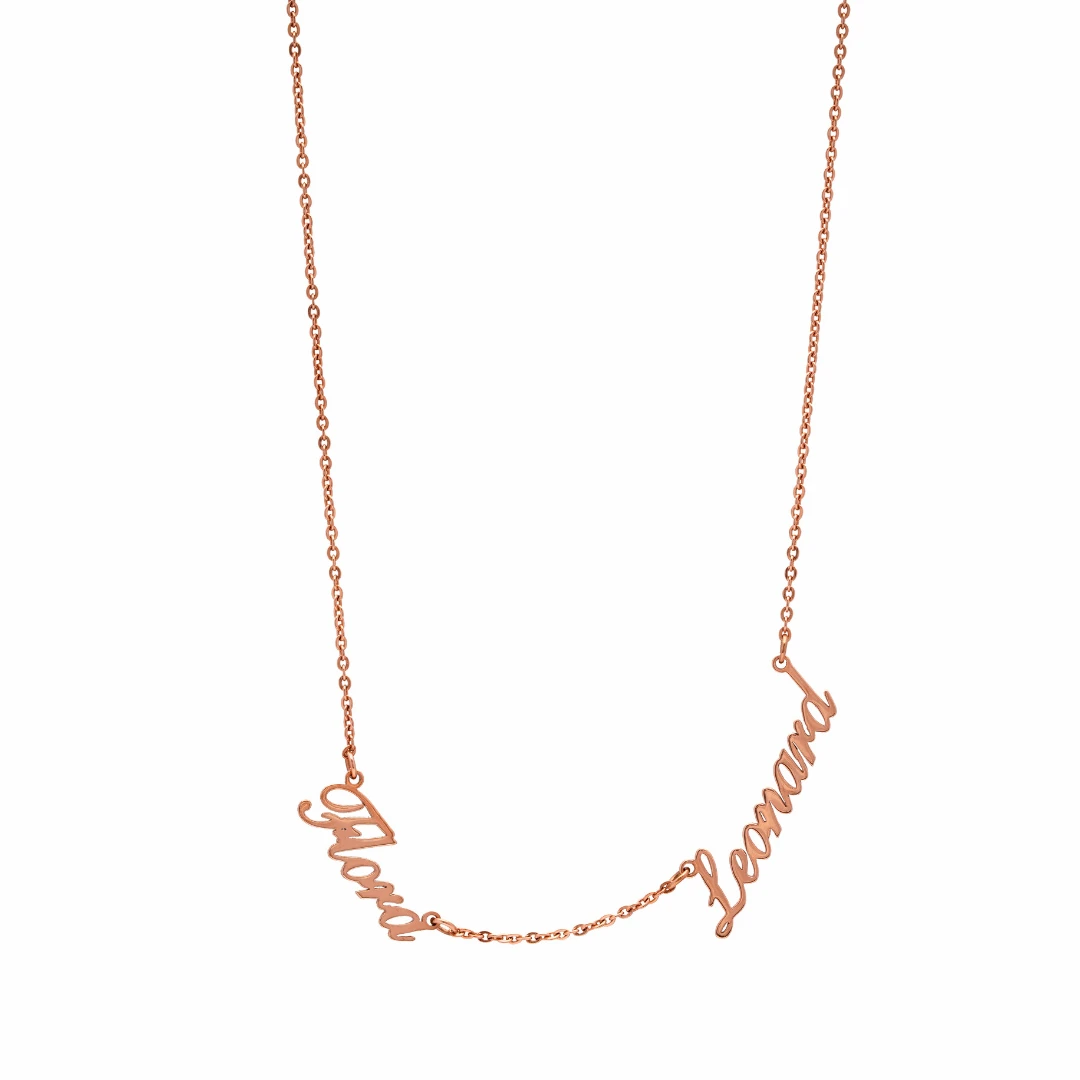 Collier 3 Prénoms Personnalisés Pour Elle