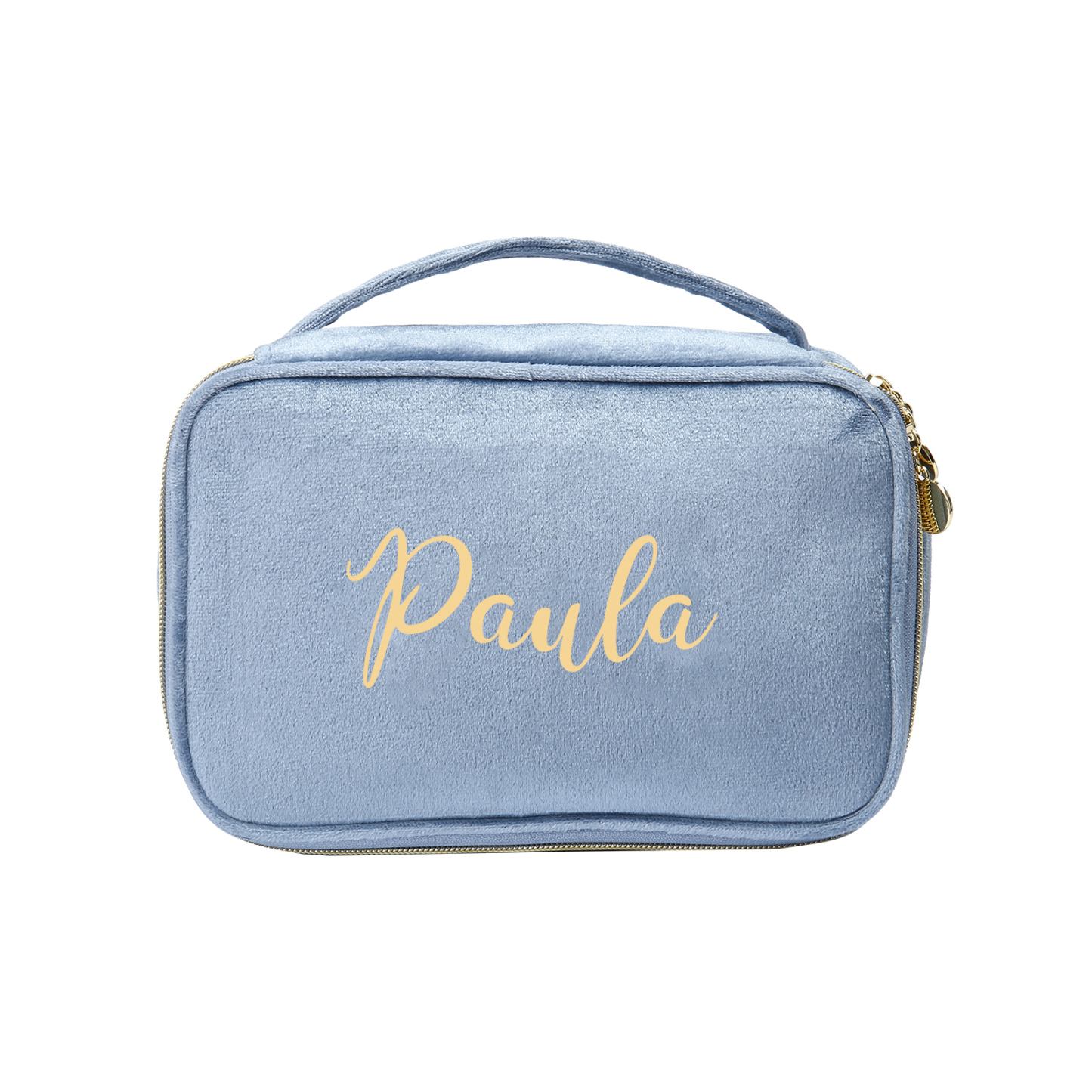 Trousse De Maquillage 1 Prénom Personnalisé Sac De Maquillage À Capacité Élevée Pour Femmes
