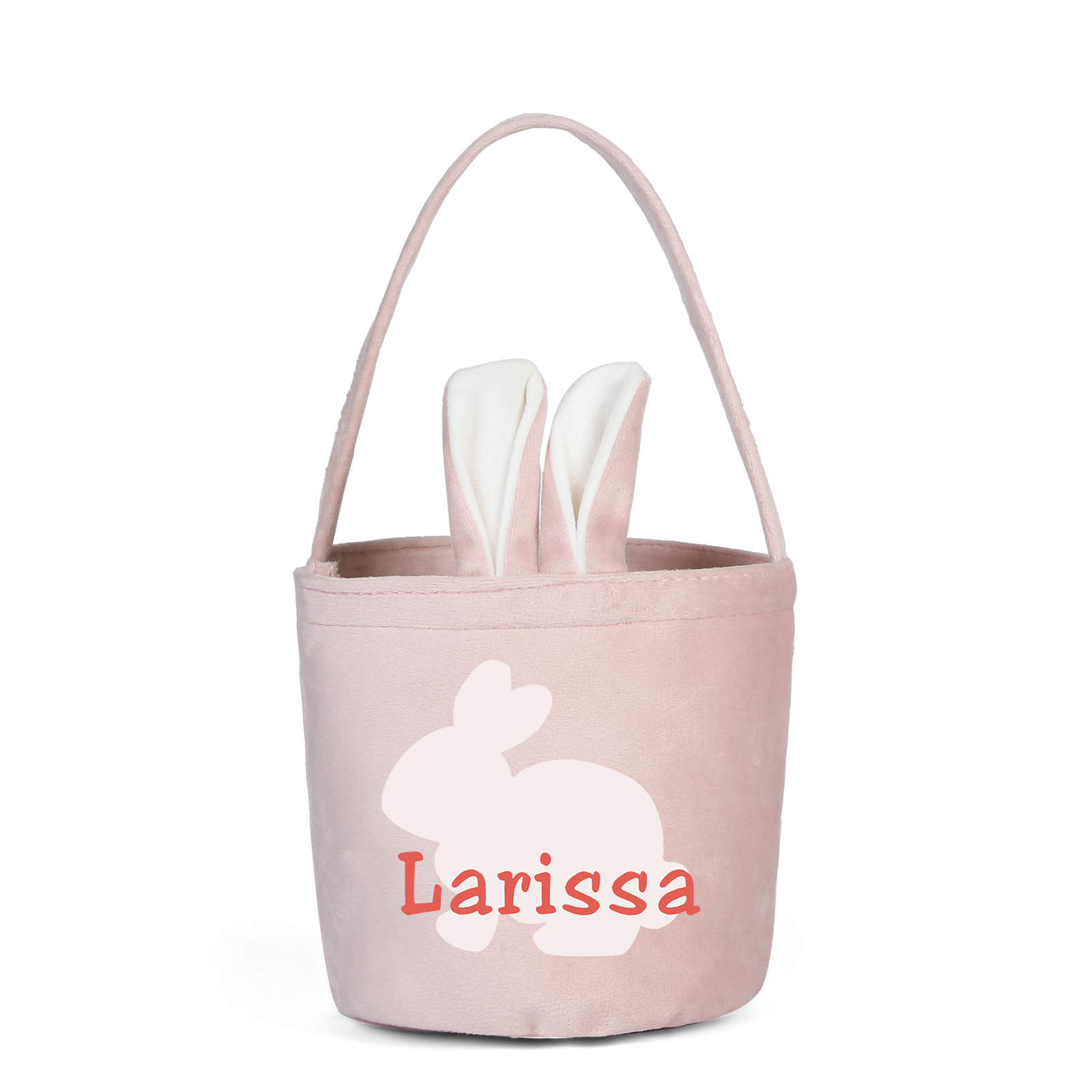 Sac de Pâques Lapin 1 Prénom Personnalisés Tote Bag Enfant