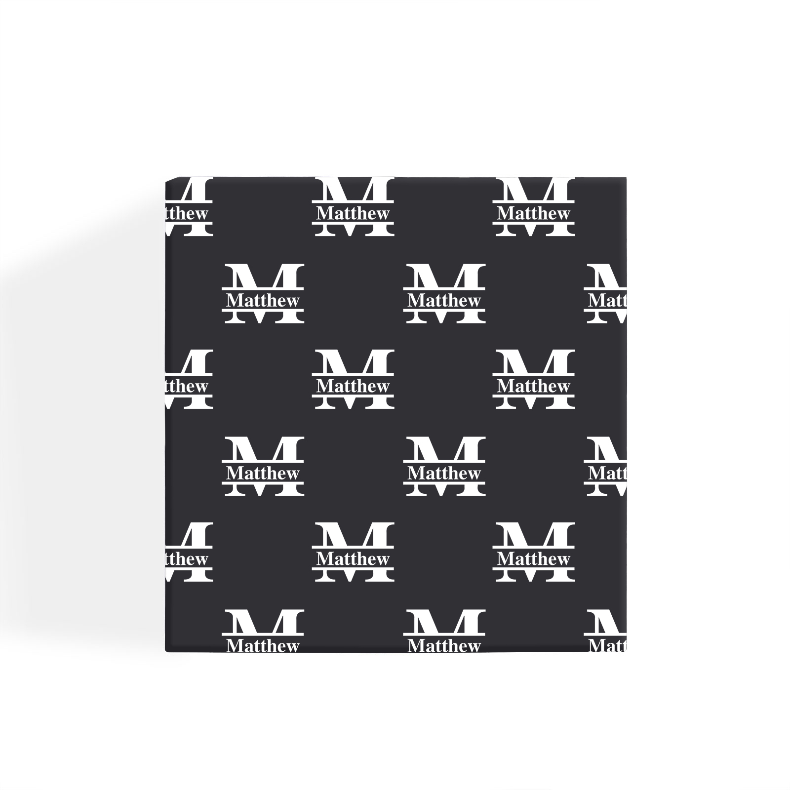 Coffret Cadeau 3PCS - Portefeuille classique Porte-Clés et Stylo 1 Prénom et Lettre Personnalisés avec 2 Photos et Textes Coffret Cadeau pour Homme
